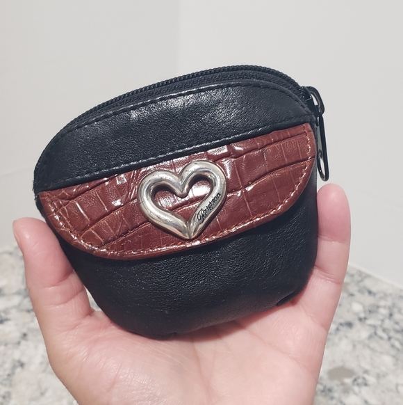 Brighton Croc-embossed Leather Zip Coin Purse  - Picture 7 of 9